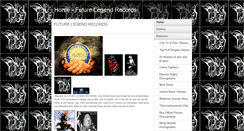 Desktop Screenshot of futurelegendrecords.com