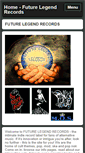 Mobile Screenshot of futurelegendrecords.com